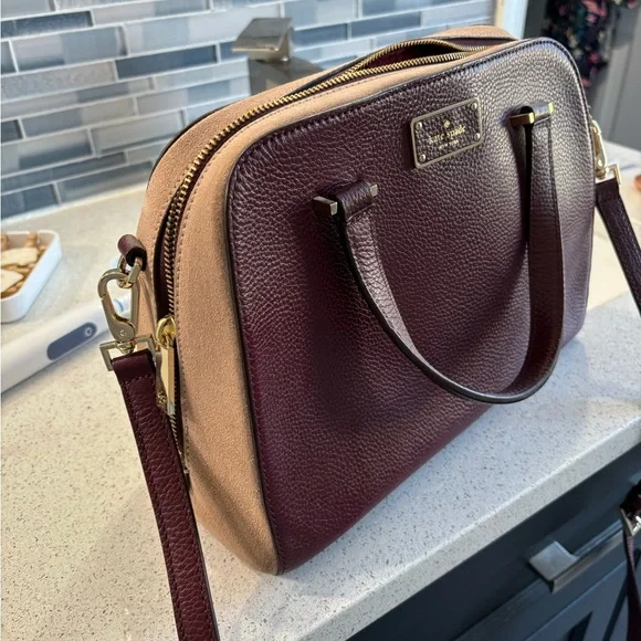 Kate Spade Burgundy Shoulder Bag - Picture 7 of 7